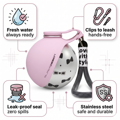 WoofBottle™ – Portable Dog Water Bottle