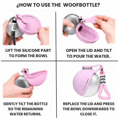 WoofBottle™ – Portable Dog Water Bottle